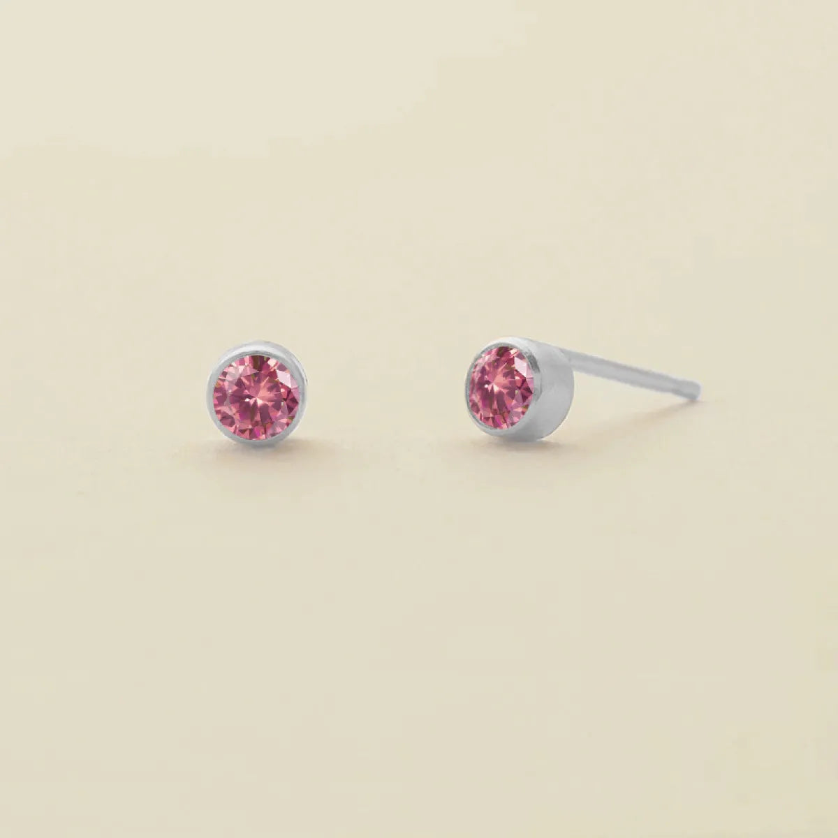 Birthstone Stud Earrings – Personalized Monthly Gemstone Jewelry